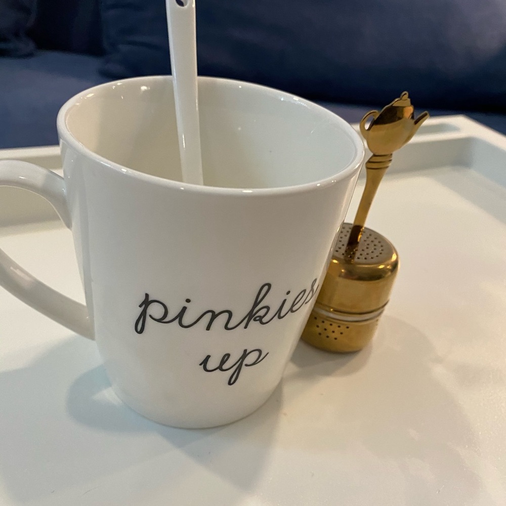 Indigo “Pinkies up” Tea Set